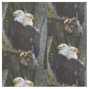 Amerikaanse Bald Eagle Fabric Stof