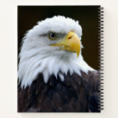 Amerikaanse Bald Eagle Notitieboek (Achterkant)