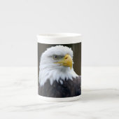 Amerikaanse Bald Eagle Porselein Kop (Voorkant)