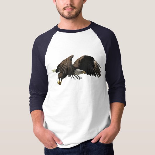 AMERIKAANSE BALD EAGLE-serie T-shirt (Voorkant)