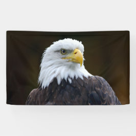 Amerikaanse Bald Eagle Spandoek