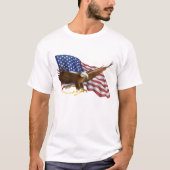 Amerikaanse Bald Eagle T-shirt (Voorkant)