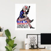 Amerikaanse Banjo-Poster Poster (Thuiskantoor)