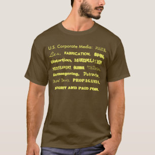 Amerikaanse bedrijfsmedia: , Lies, Fabrication, Sp T-shirt
