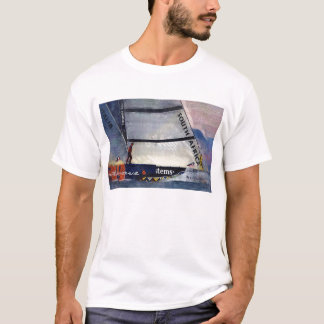 Amerikaanse beker valencia spanje 200 , zeilrace, t-shirt