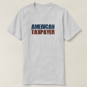 Amerikaanse belastingbetaler t-shirt