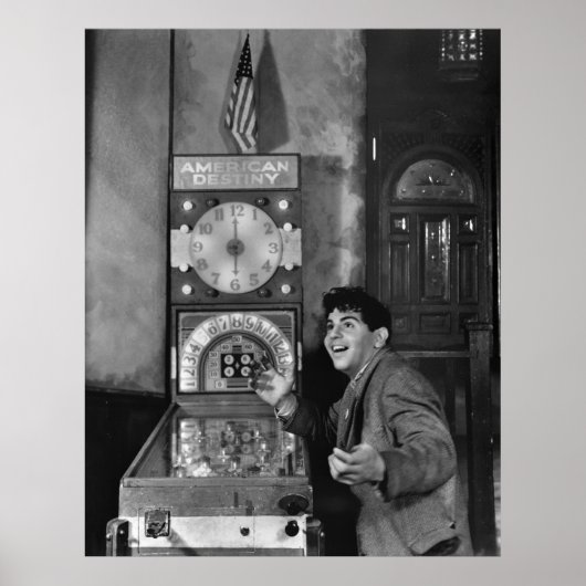 Amerikaanse bestemming: jaren '40 poster (Voorkant)