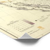 Amerikaanse bevolking 1870 poster (Hoek)