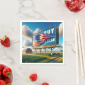 Amerikaanse Billboard kopen met Boerderij Tractor Servet (Insitu)