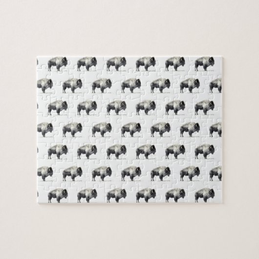 Amerikaanse Bizon Legpuzzel (Horizontaal)