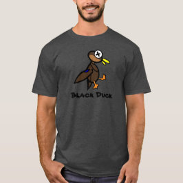 Amerikaanse Black Duck Drake Dead Duck - Hunt T Sh T-shirt