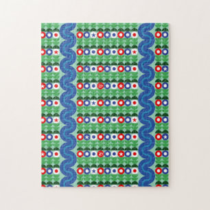 Amerikaanse bloemen - Puzzle Legpuzzel