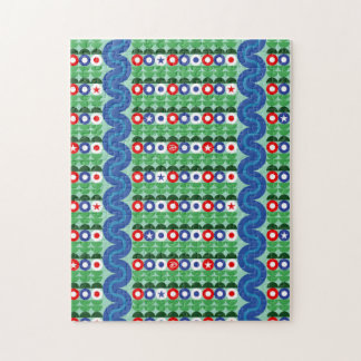 Amerikaanse bloemen - Puzzle Legpuzzel