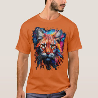 Amerikaanse Bobcat Rainbow T-shirt