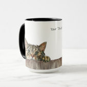 Amerikaanse Bobtail Cat Mok (Voorkant links)