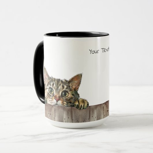 Amerikaanse Bobtail Cat Mok (Voorkant links)