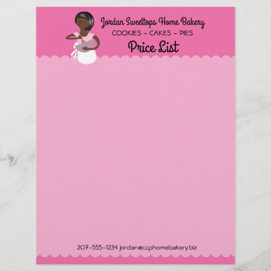 Amerikaanse boekenkaarster briefhoofd sjabloon (Voorkant)