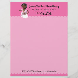 Amerikaanse boekenkaarster briefhoofd sjabloon