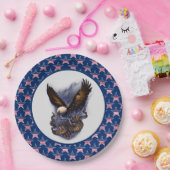 Amerikaanse Borden met pride Paper Papieren Bordje (Feest)