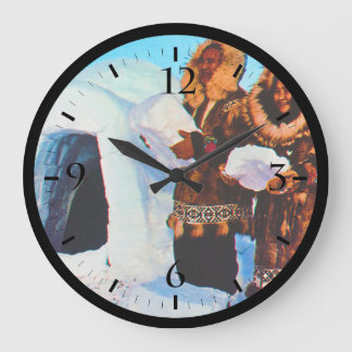 Amerikaanse bouwbedrijven Alaska igloo Grote Klok