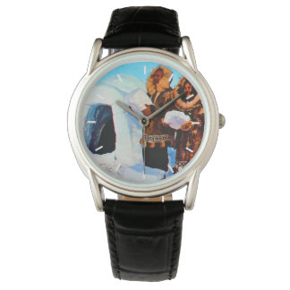 Amerikaanse bouwbedrijven Alaska igloo Horloge