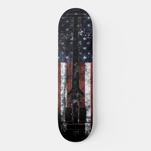 AMERIKAANSE BRANDSTOFNITROSTIJL SKATEBOARD (Voorkant)