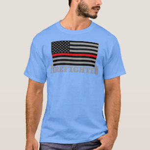 Amerikaanse brandweervrijwilliger brandweerman Ame T-shirt
