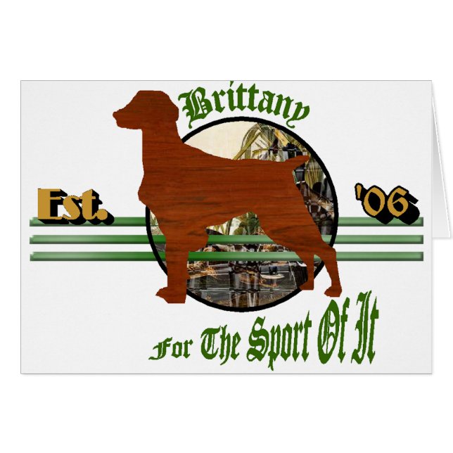 Amerikaanse Brittany Spaniel Gifts (Voorkant Horizontaal)