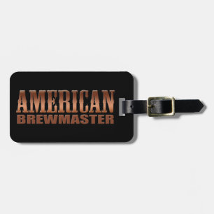 amerikaanse brouwerij brouwerij bier bagagelabel