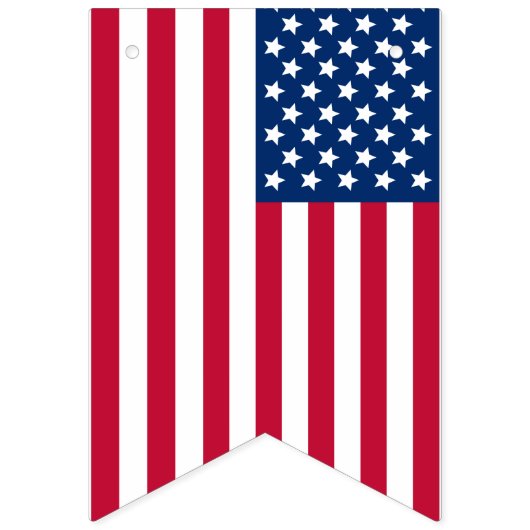 Amerikaanse bruiloft vlaggetjes (Eerste vlag)