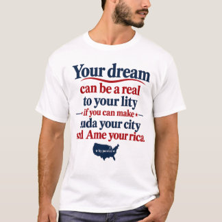 Amerikaanse brutaliteit t-shirt