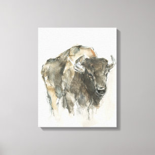 Amerikaanse Buffalo I Canvas Afdruk