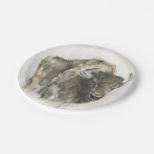 Amerikaanse Buffalo I Papieren Bordje (Gekanteld)