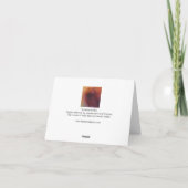 "Amerikaanse Buffels" - notakaart Kaart (Achterkant)