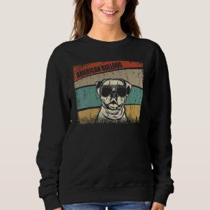 Amerikaanse Bulldog Dog Cool Simple  Retro St. Trui