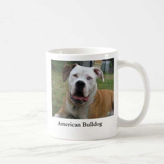 Amerikaanse Bulldog Koffiemok (Rechts)