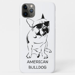 AMERIKAANSE BULLDOG SCHETS iPhone 11 PRO MAX HOESJE
