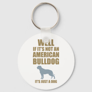 Amerikaanse Bulldog Sleutelhanger