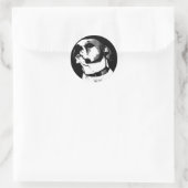 Amerikaanse bulldog sticker (Tas)