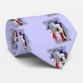 Amerikaanse Bulldog Stropdas (Opgerold)