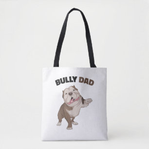 Amerikaanse Bully Dad Dog Owner Father Funny Manne Draagtas