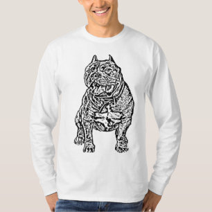 Amerikaanse Bully Dog T-shirt