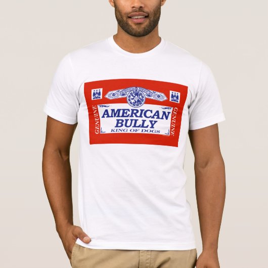 Amerikaanse Bully T-shirt (Voorkant)