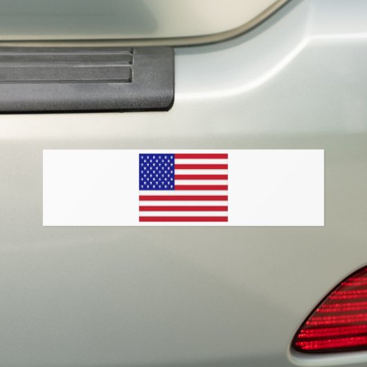 Amerikaanse Bumpersticker (Op auto)