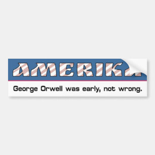 Amerikaanse Bumpersticker