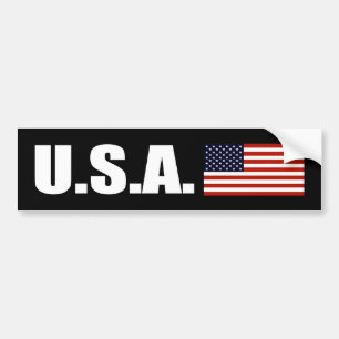 Amerikaanse Bumpersticker Dark
