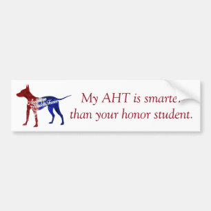 Amerikaanse Bumpersticker zonder haardichte terrie