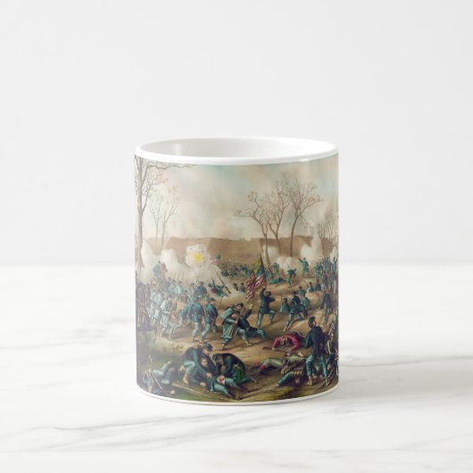 Amerikaanse burgeroorlog Fort Donelson 1862 Koffiemok (Center)