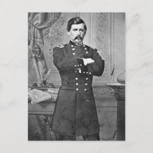 Amerikaanse burgeroorlog: General McClellan Briefkaart