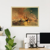 Amerikaanse burgeroorlog gevangenschap van New Orl Poster (Thuiskantoor)